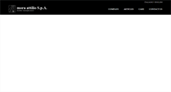 Desktop Screenshot of moraleather.com